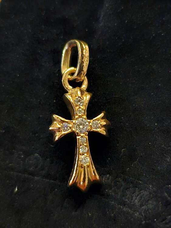 クロムハーツ　ベイビーファットパヴェダイヤ　チャーム（金・貴金属）の商品画像 - 査定依頼日：2025年4月15日 - 最高査定価格：300,000円