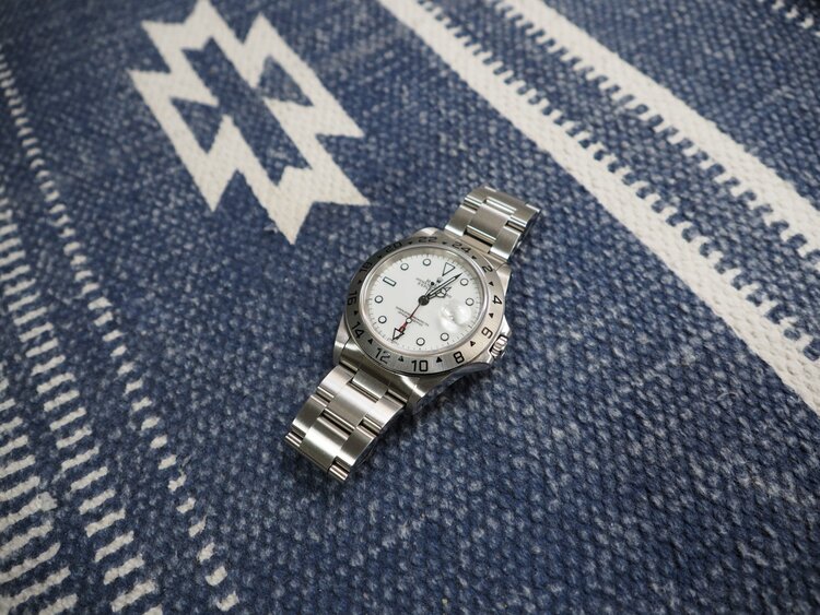 ロレックス エクスプローラー 16570（高級時計）の商品画像 - 査定依頼日：2025年12月26日 - 最高査定価格：1,180,000円