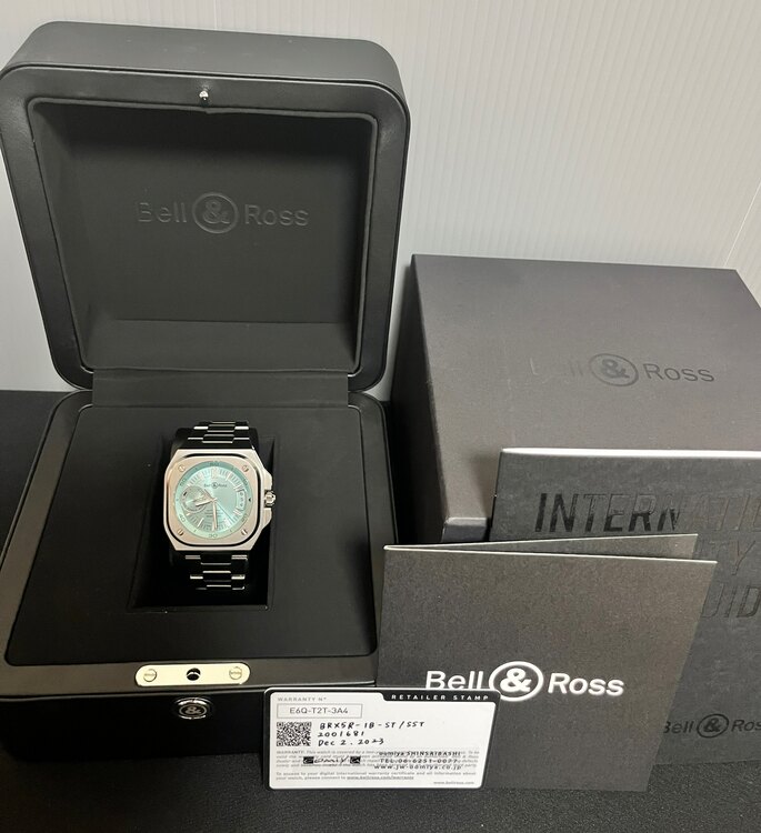 ベル&amp;ロス その他 BR-X5 あいす（高級時計）の商品画像 - 査定依頼日：2024年12月15日 - 最高査定価格：350,000円