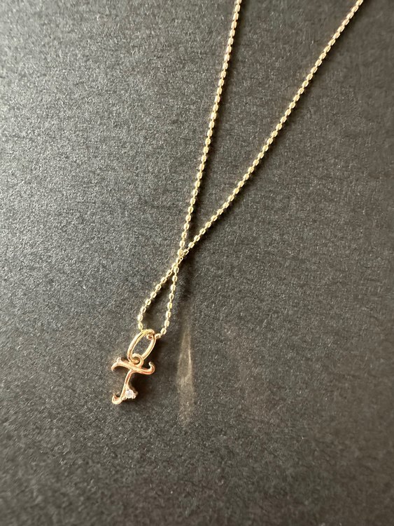 agete アガット　イニシャルネックレス（金・貴金属）の商品画像 - 査定依頼日：2023年9月7日 - 最高査定価格：10,000円