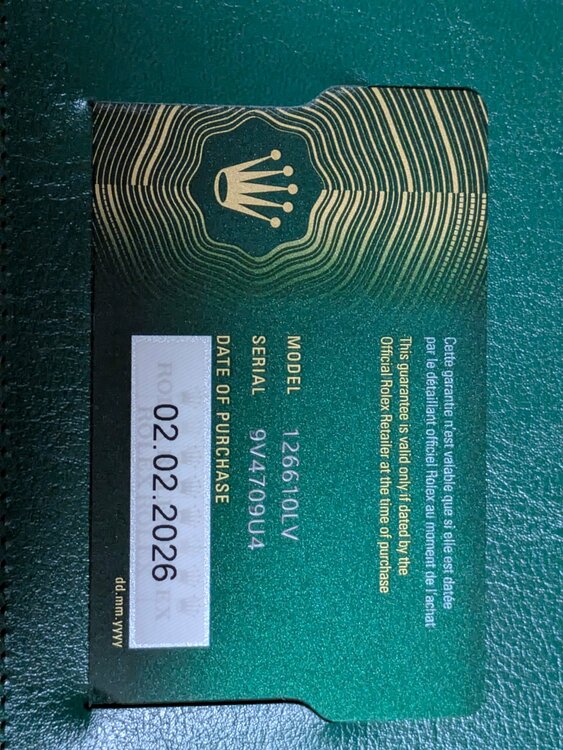 ロレックス サブマリーナー 126610LV（高級時計）の商品画像 - 査定依頼日：2026年3月4日 - 最高査定価格：2,585,000円