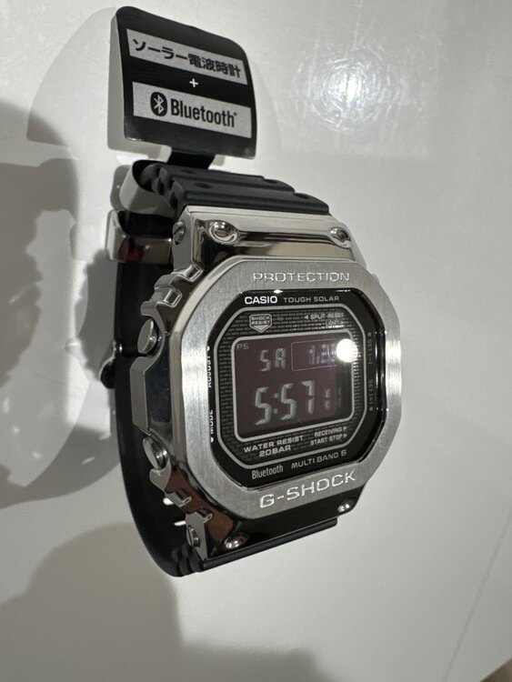 G-SHOCK GMW-B5000 （高級時計）の商品画像 - 査定依頼日：2025年1月25日 - 最高査定価格：12,000円
