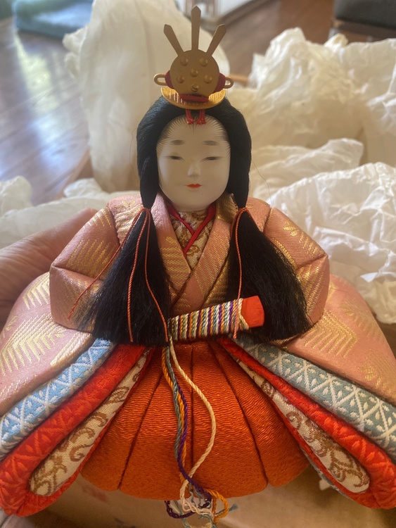 原米州　親王飾り（美術品・骨董品）の商品画像 - 査定依頼日：2026年8月7日 - 最高査定価格：3,000円