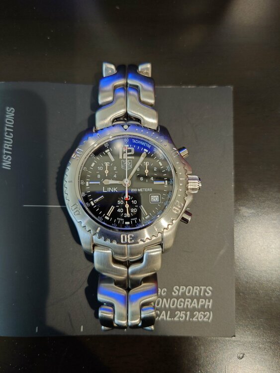 タグホイヤー リンク CT111（高級時計）の商品画像 - 査定依頼日：2026年2月7日 - 最高査定価格：125,000円