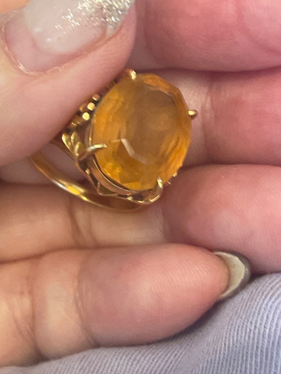 石付き指輪（金・貴金属）の商品画像 - 査定依頼日：2025年9月4日 - 最高査定価格：80,000円