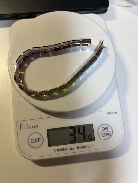 テニスブレスレット（金・貴金属）の商品画像 - 査定依頼日：2026年8月30日 - 最高査定価格：650,000円