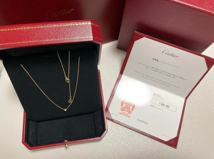 カルティエ　ダムール　xs 18KYG（宝石）の商品画像 - 査定依頼日：2024年12月5日 - 最高査定価格：70,000円