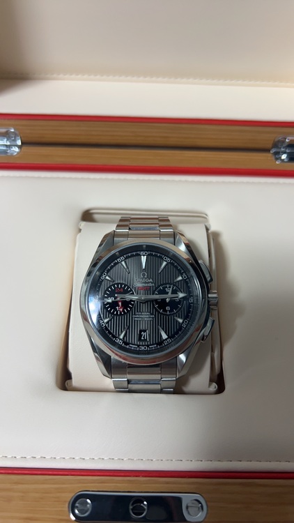 オメガ シーマスター アクアテラ　GMT15（高級時計）の商品画像 - 査定依頼日：2025年6月30日 - 最高査定価格：580,000円