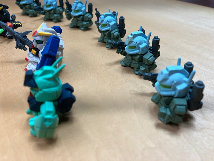 SDガンダム FS(ジム・キャノンⅡ+ガンダム)×10個（その他のおもちゃ）の商品画像 - 査定依頼日：2025年3月25日