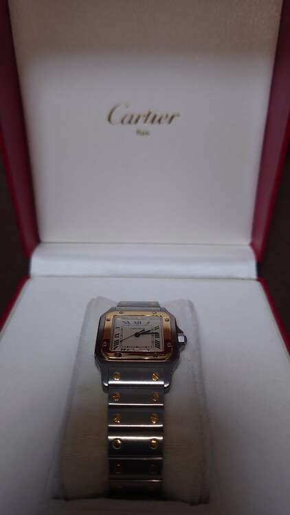 カルティエ サントス W20011C4（高級時計）の商品画像 - 査定依頼日：2025年5月20日 - 最高査定価格：600,000円