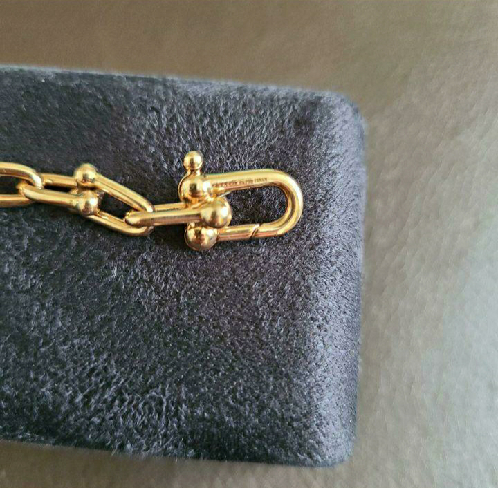 ティファニー ハードウェア ブレスレット ローズゴールド（金・貴金属）の商品画像 - 査定依頼日：2022年5月19日 - 最高査定価格：230,000円