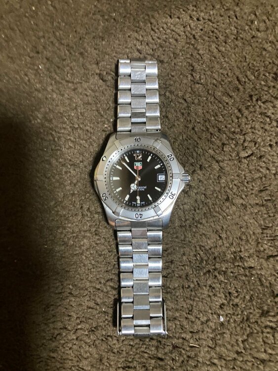 タグホイヤー その他 ＷＫ1110（高級時計）の商品画像 - 査定依頼日：2026年2月23日 - 最高査定価格：25,000円