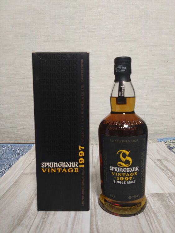 スプリングバンク1997（お酒）の商品画像 - 査定依頼日：2025年9月1日 - 最高査定価格：54,000円