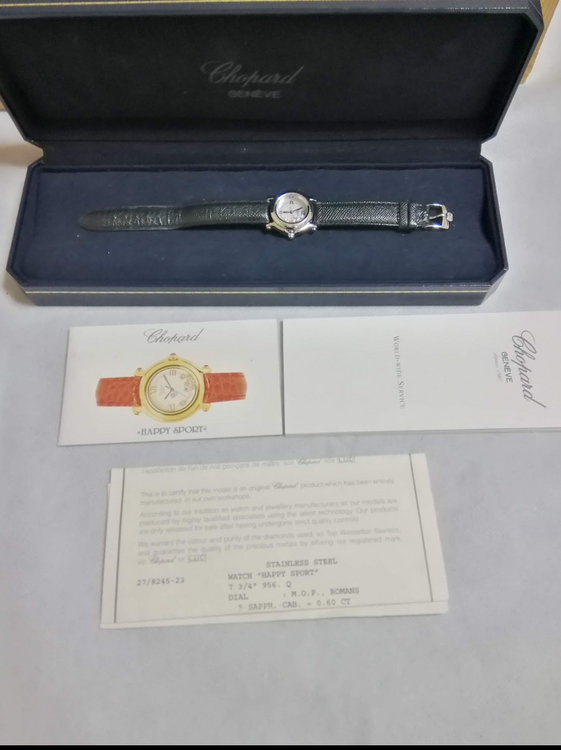 ショパール　ハッピースポーツダイヤモンド（高級時計）の商品画像 - 査定依頼日：2025年3月21日 - 最高査定価格：90,000円