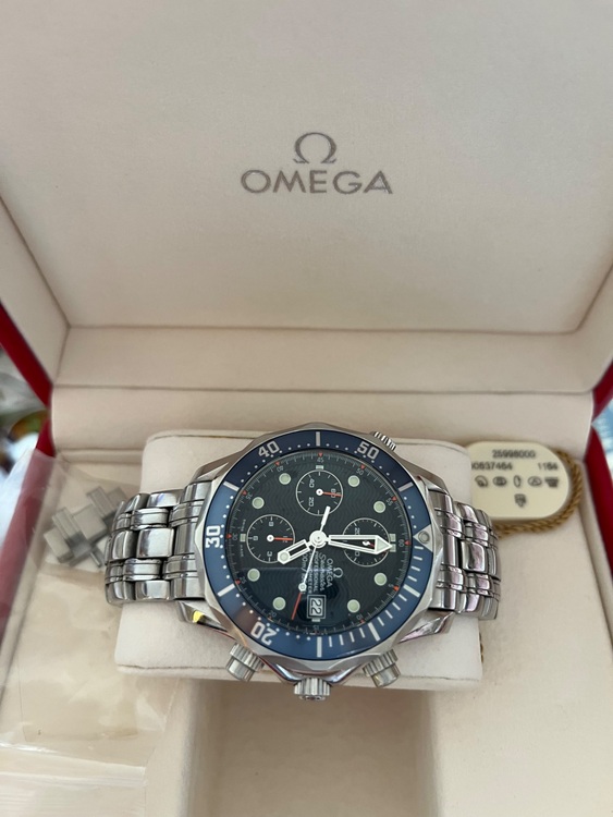 オメガ シーマスター 25998000（高級時計）の商品画像 - 査定依頼日：2025年9月24日 - 最高査定価格：340,000円