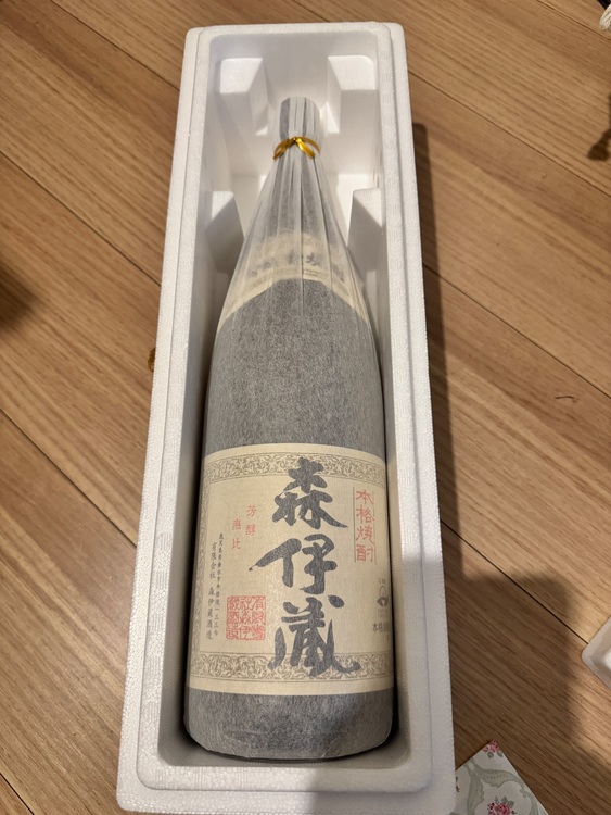 森伊蔵　1800ml（お酒）の商品画像 - 査定依頼日：2025年8月19日 - 最高査定価格：57,500円