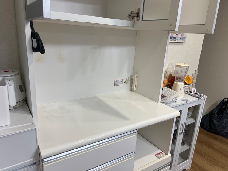 ニトリ　食器棚（家具・寝具）の商品画像 - 査定依頼日：2025年11月2日 - 最高査定価格：2,000円