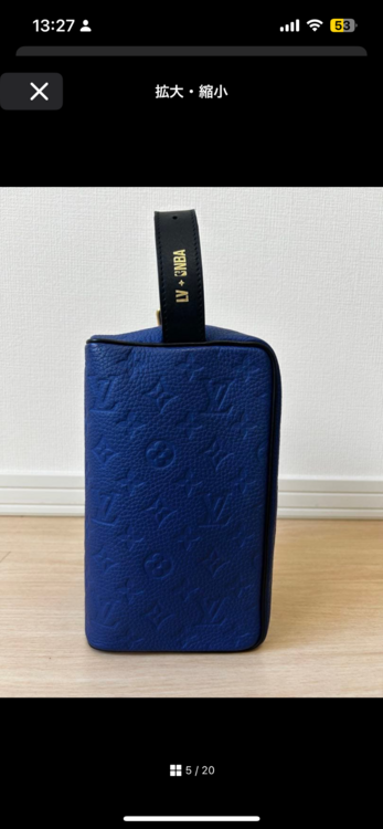 ルイヴィトン NBA ドップキット トリヨン モノグラムバッグ（ブランドバッグ）の商品画像 - 査定依頼日：2026年4月8日 - 最高査定価格：190,000円