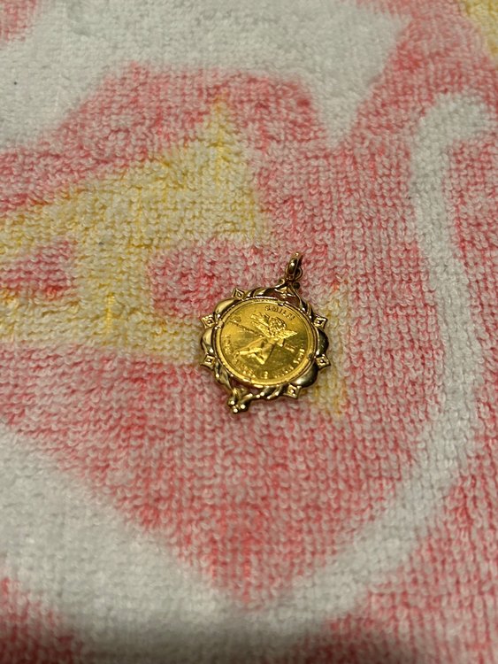 ペンダントトップ（金・貴金属）の商品画像 - 査定依頼日：2023年9月30日 - 最高査定価格：18,000円