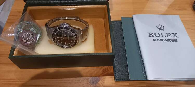 ロレックス GMTマスター 16710（高級時計）の商品画像 - 査定依頼日：2025年2月11日 - 最高査定価格：1,530,000円