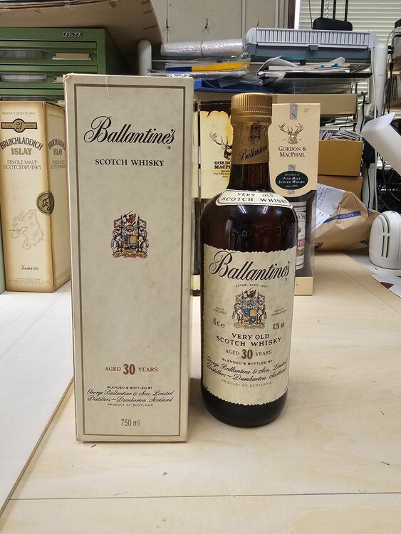 Ballanties 30（お酒）の商品画像 - 査定依頼日：2025年7月3日 - 最高査定価格：11,000円
