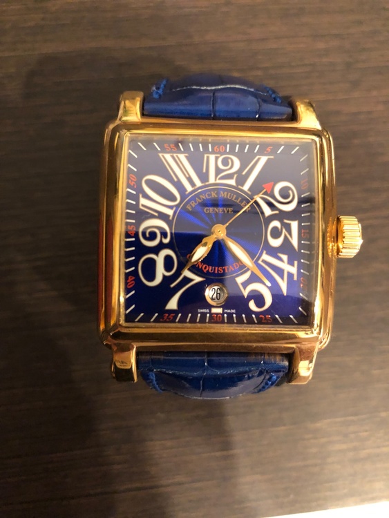 フランクミュラー コンキスタドール フランクミュラーのコンキスタドール コルテス、ピンクゴールドケース（高級時計）の商品画像 - 査定依頼日：2026年1月26日 - 最高査定価格：2,000,000円