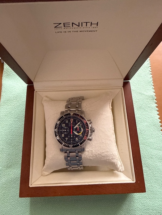 ゼニス エルプリメロ 02.0480.40（高級時計）の商品画像 - 査定依頼日：2026年2月27日 - 最高査定価格：580,000円