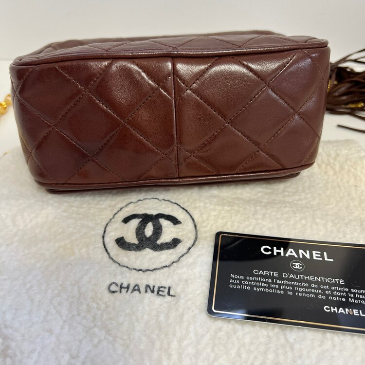 美品　シャネル　マトラッセ　ブラウン（ブランドバッグ）の商品画像 - 査定依頼日：2025年2月17日 - 最高査定価格：250,000円