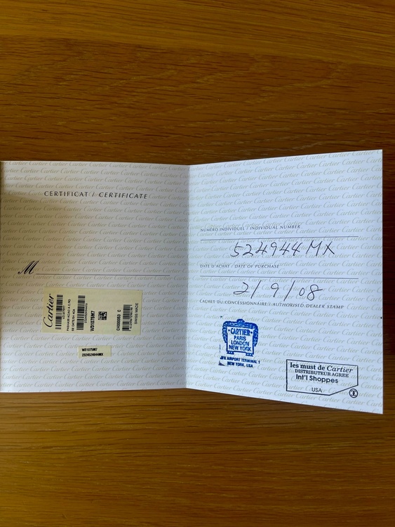 カルティエ パシャ W31075M（高級時計）の商品画像 - 査定依頼日：2026年3月9日 - 最高査定価格：350,000円