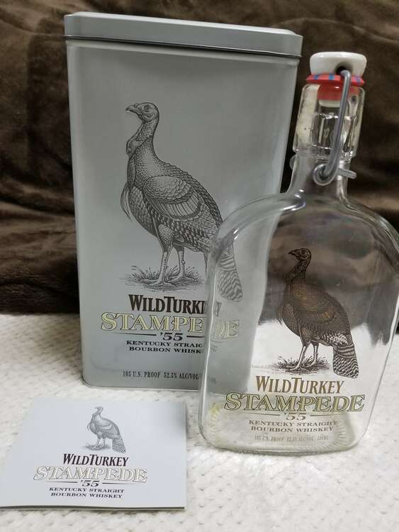 ワイルドターキースタンピード55（お酒）の商品画像 - 査定依頼日：2025年3月23日 - 最高査定価格：500円