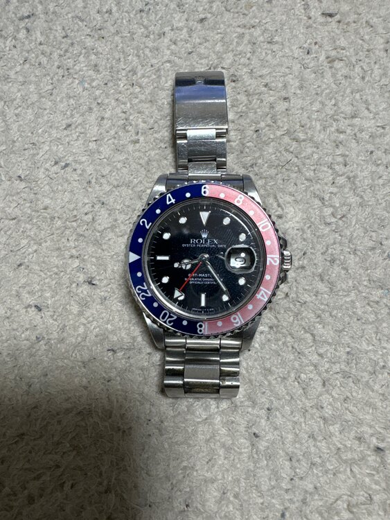 ロレックス GMTマスター 1671（高級時計）の商品画像 - 査定依頼日：2024年12月9日 - 最高査定価格：1,600,000円