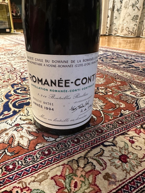 ロマネコンティ1994（お酒）の商品画像 - 査定依頼日：2025年9月28日 - 最高査定価格：1,740,000円