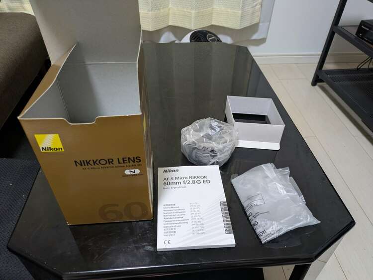AF-S Micro NIKKOR 60mm f/2.8G ED（カメラ）の商品画像 - 査定依頼日：2025年3月18日 - 最高査定価格：33,000円