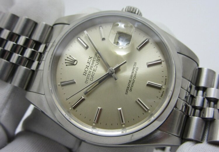 ロレックス デイトジャスト 1620（高級時計）の商品画像 - 査定依頼日：2025年5月27日 - 最高査定価格：700,000円