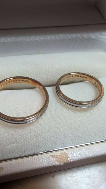 THE KISS ペアリング（金・貴金属）の商品画像 - 査定依頼日：2025年3月22日 - 最高査定価格：60,000円