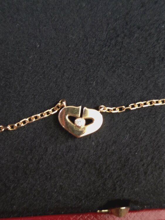 Cartier　ハートネックレス（金・貴金属）の商品画像 - 査定依頼日：2026年8月10日 - 最高査定価格：110,000円