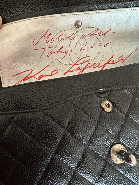 マトラッセ　キャビアスキン　ダブルフラップ　25cm（ブランドバッグ）の商品画像 - 査定依頼日：2025年1月31日 - 最高査定価格：800,000円