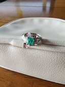 指輪エメラルドダイヤ（宝石）の商品画像 - 査定依頼日：2026年4月15日 - 最高査定価格：150,000円