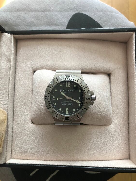 ブルガリ ディアゴノ 100929（高級時計）の商品画像 - 査定依頼日：2025年10月4日 - 最高査定価格：155,000円