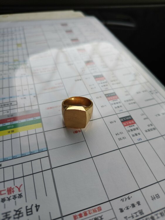 18k印台リング（金・貴金属）の商品画像 - 査定依頼日：2026年4月24日 - 最高査定価格：100,000円