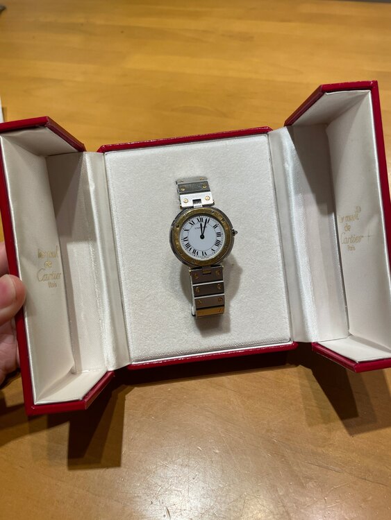 カルティエ サントス （高級時計）の商品画像 - 査定依頼日：2025年1月5日 - 最高査定価格：150,000円