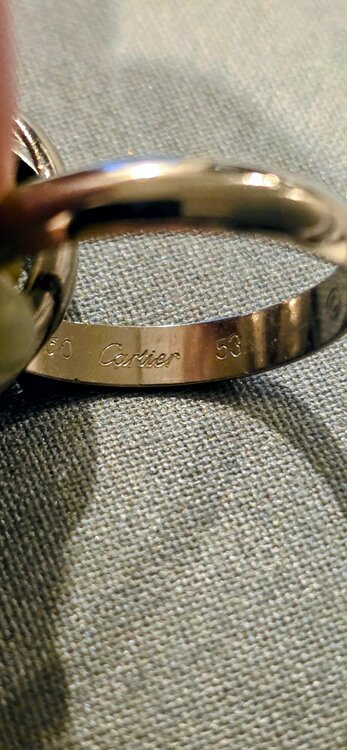 カルティエ　トリニティ（金・貴金属）の商品画像 - 査定依頼日：2026年10月17日 - 最高査定価格：180,000円