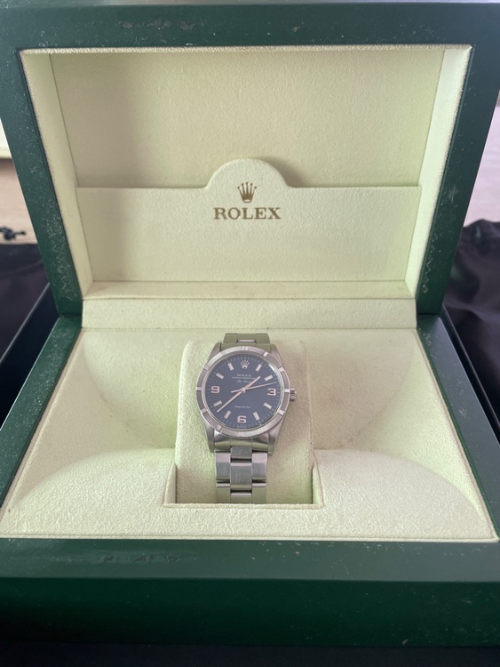 ロレックス エアキング 14010m（高級時計）の商品画像 - 査定依頼日：2025年9月8日 - 最高査定価格：600,000円