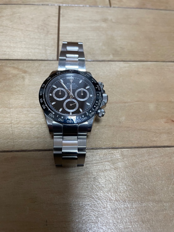 ロレックス デイトナ 116500l（高級時計）の商品画像 - 査定依頼日：2026年1月5日 - 最高査定価格：4,200,000円