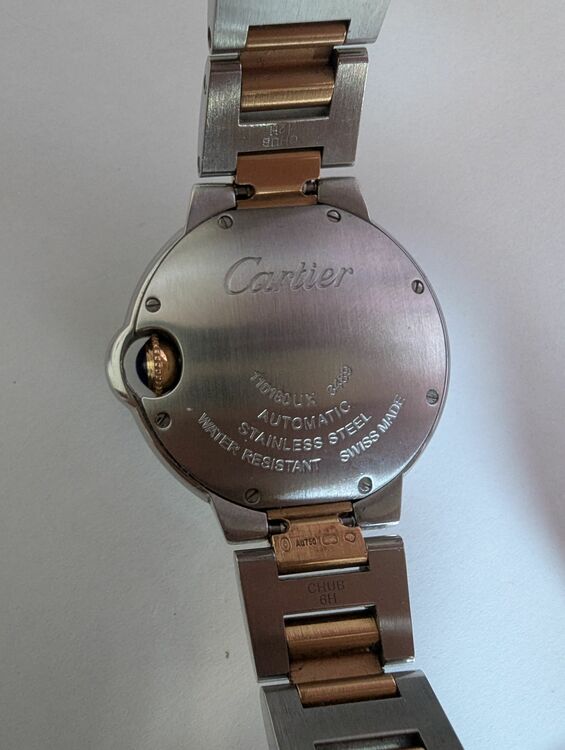 カルティエ バロンブルー 11018（高級時計）の商品画像 - 査定依頼日：2025年10月23日 - 最高査定価格：850,000円