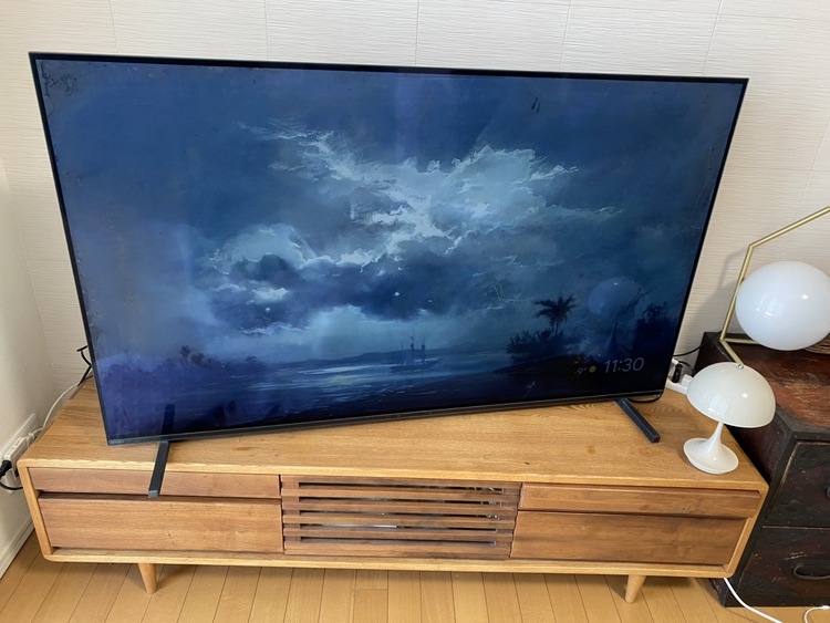 久和屋　Suite 150 TVボード Low ウォールナット・クリア（家具・寝具）の商品画像 - 査定依頼日：2026年3月29日 - 最高査定価格：5,000円