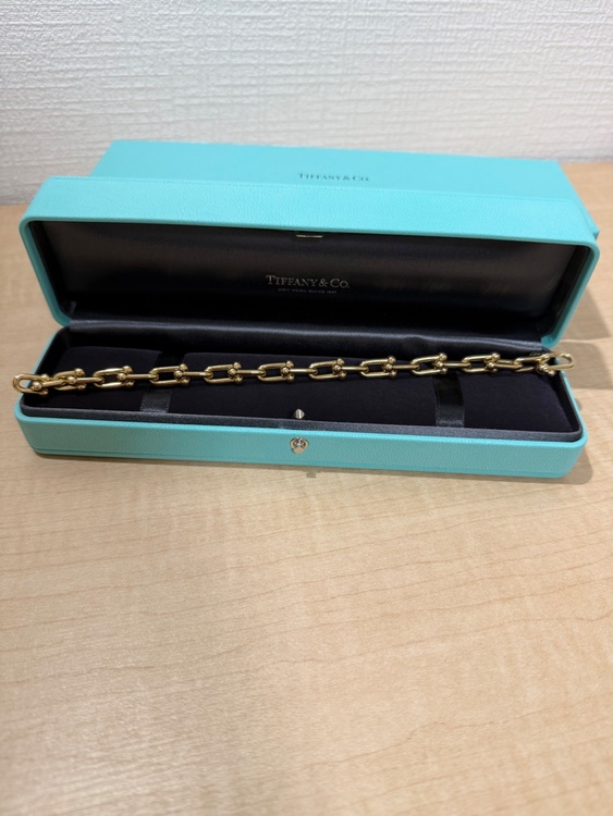 Tiffany 18K ハードウェア　ミディアムリンク　Lサイズ（金・貴金属）の商品画像 - 査定依頼日：2026年10月8日 - 最高査定価格：1,000,000円