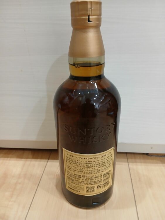 山崎12年シングルモルトウイスキー（お酒）の商品画像 - 査定依頼日：2025年12月3日 - 最高査定価格：18,500円
