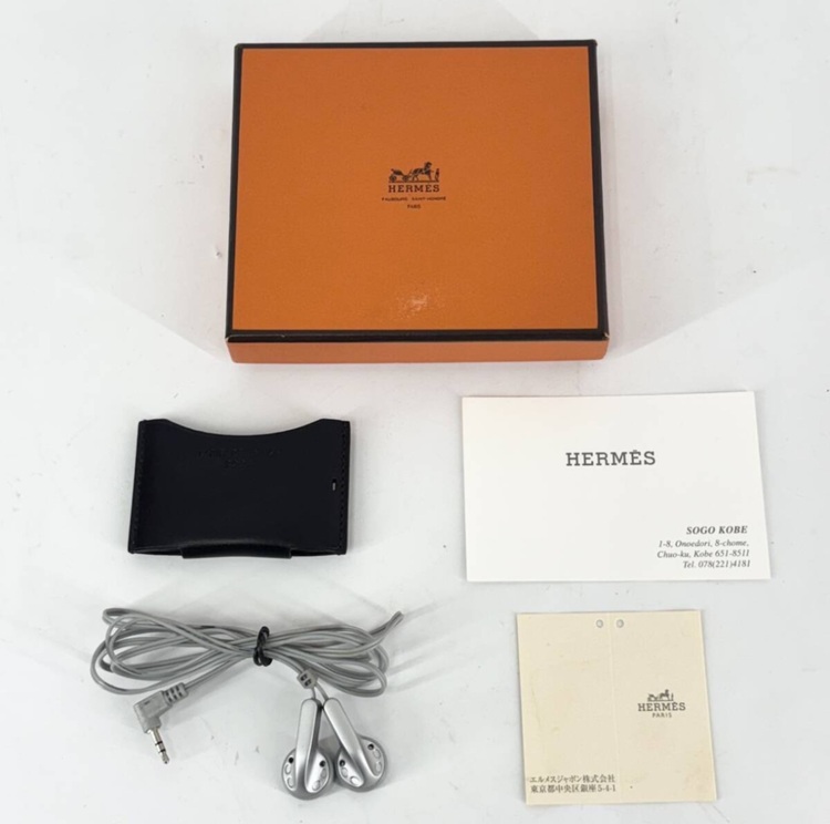 正規品 HERMES エルメス 2006年 銀座限定品 ノベルテ（オーディオ・スピーカー）の商品画像 - 査定依頼日：2025年7月4日 - 最高査定価格：12,000円