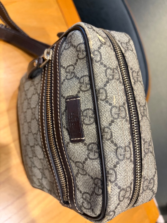 GUCCI GGスプリーム ショルダーバッグ 内側キャンバス（ブランドバッグ）の商品画像 - 査定依頼日：2026年7月22日 - 最高査定価格：30,000円